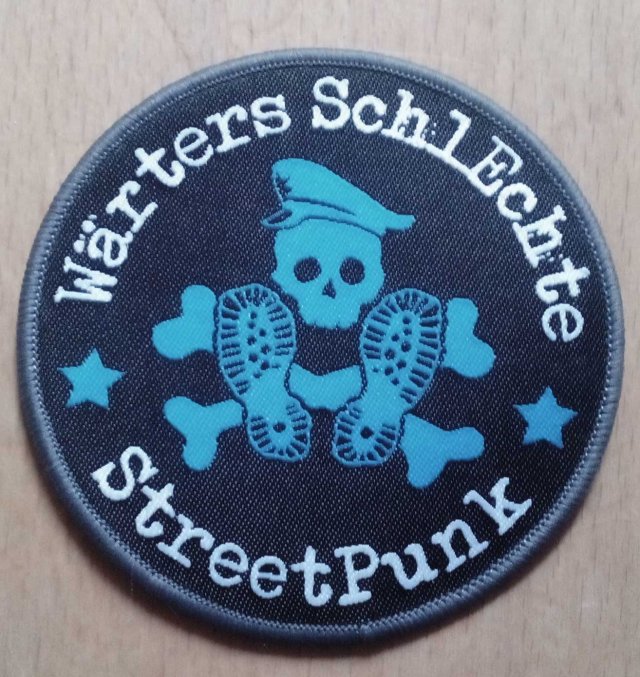 Aufnäher gewoben rund